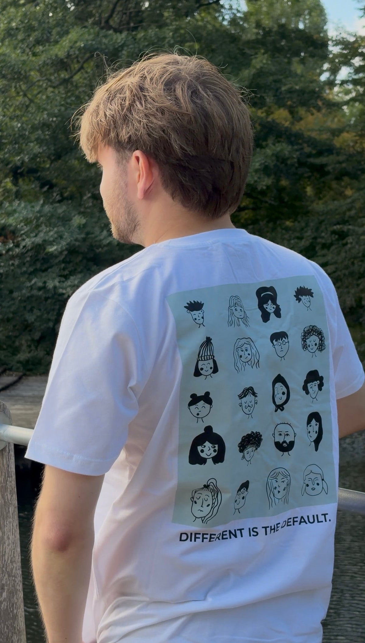 DIFFERENT IS THE DEFAULT. – Limited Edition T-shirt